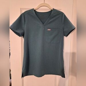 Figs Hydrogreen Scrub Top - Xs